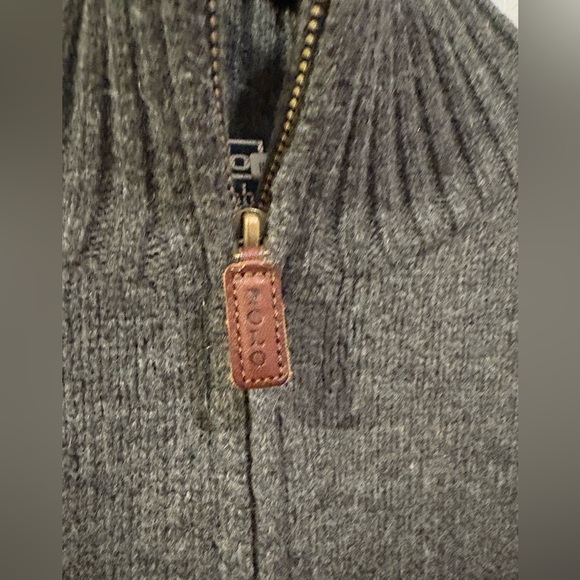 Polo Ralph Lauren Lambswool 1/4 Zip Sweater - Picture 3 of 9